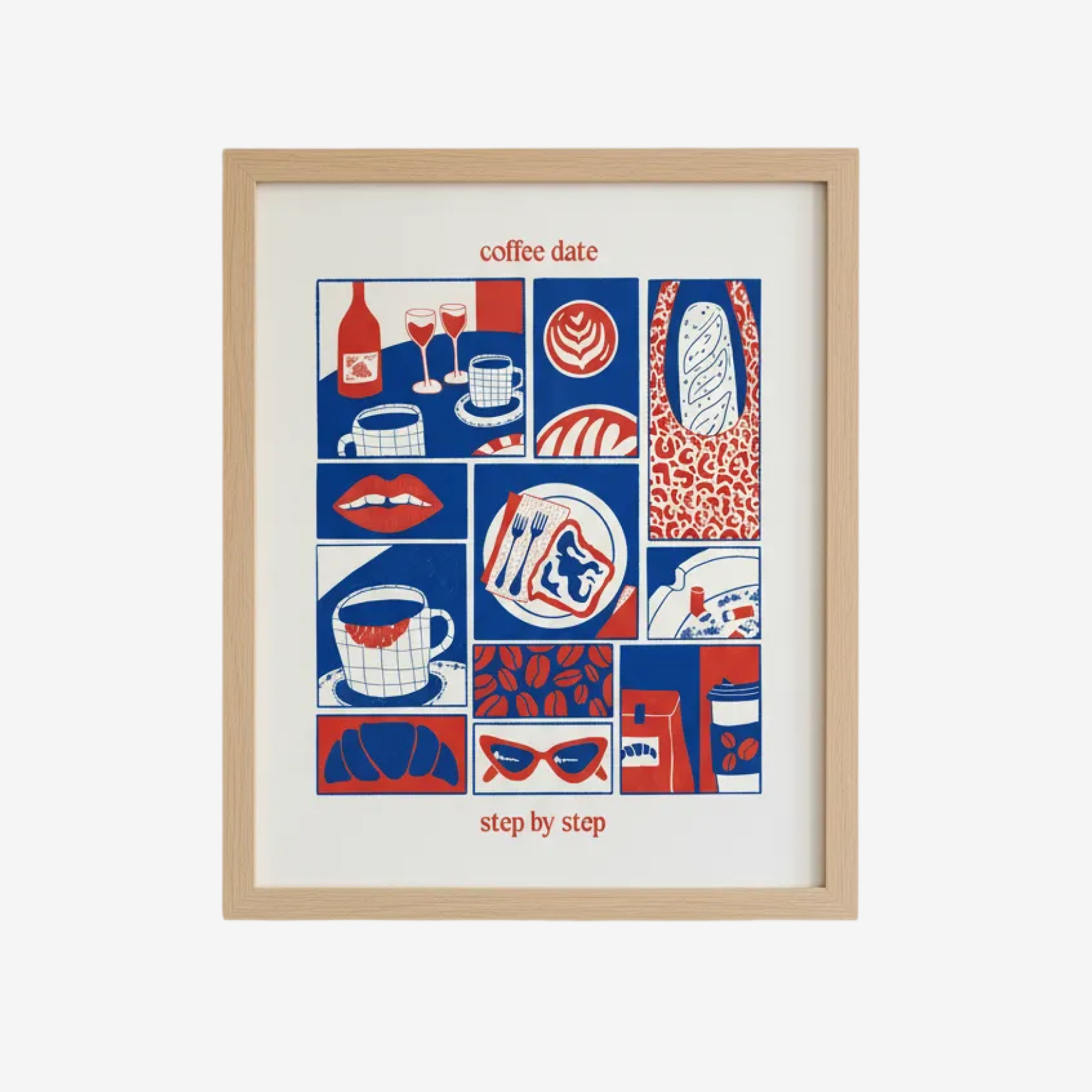 Coffee Date Art Print